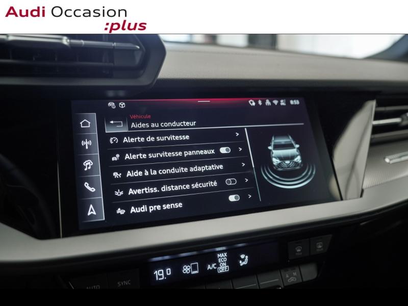 Voitures occasions Audi A3 Sportback S line Montigny-le-Bretonneux