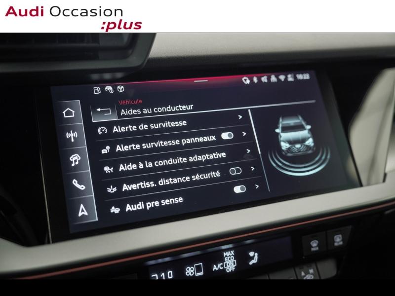 Voitures occasions Audi A3 Sportback S line Montigny-le-Bretonneux