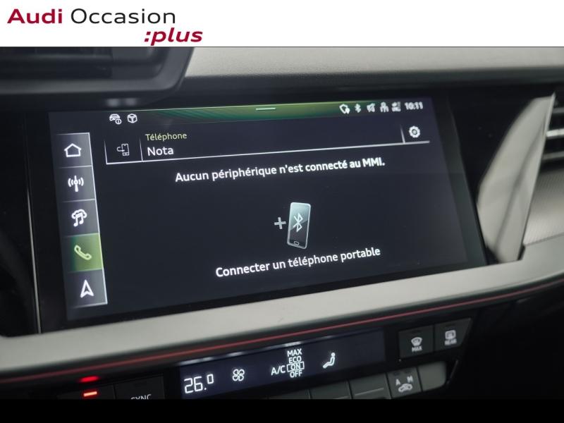 Voitures occasions Audi A3 Sportback S line Montigny-le-Bretonneux