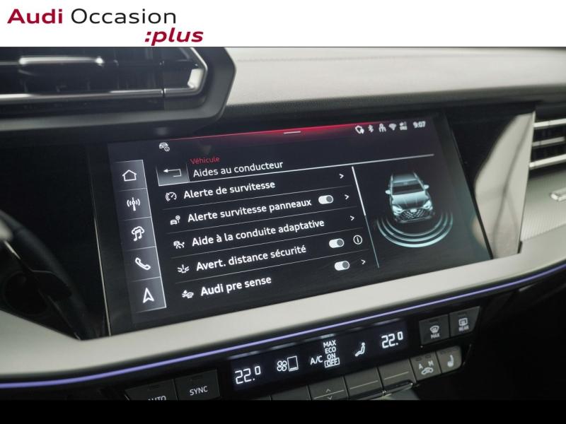 Voitures occasions Audi A3 Sportback S line Montigny-le-Bretonneux