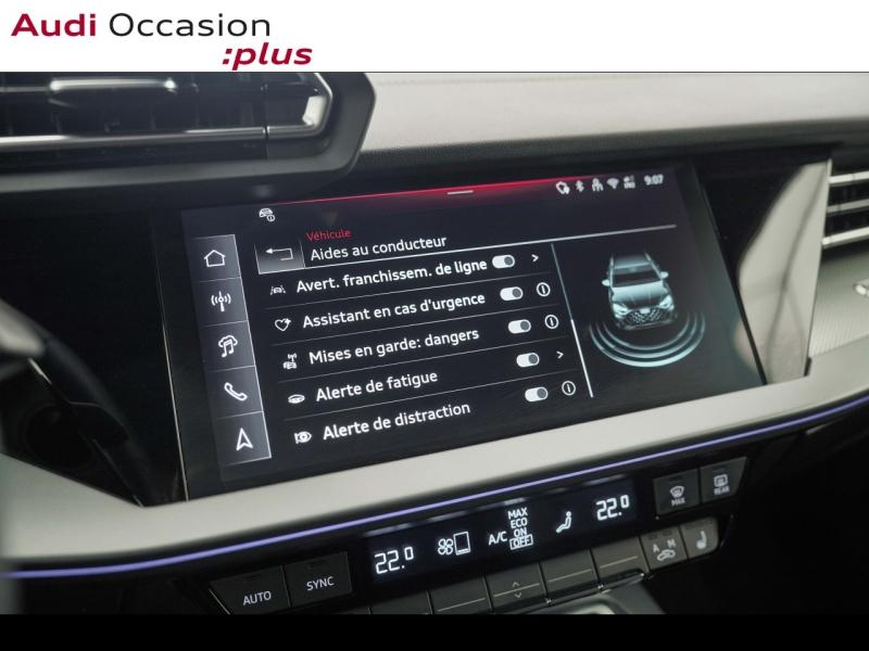 Voitures occasions Audi A3 Sportback S line Montigny-le-Bretonneux