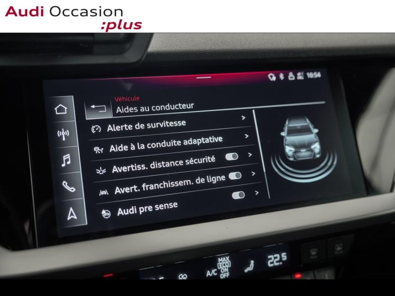 Voitures occasions Audi A3 Sportback S line Montigny-le-Bretonneux