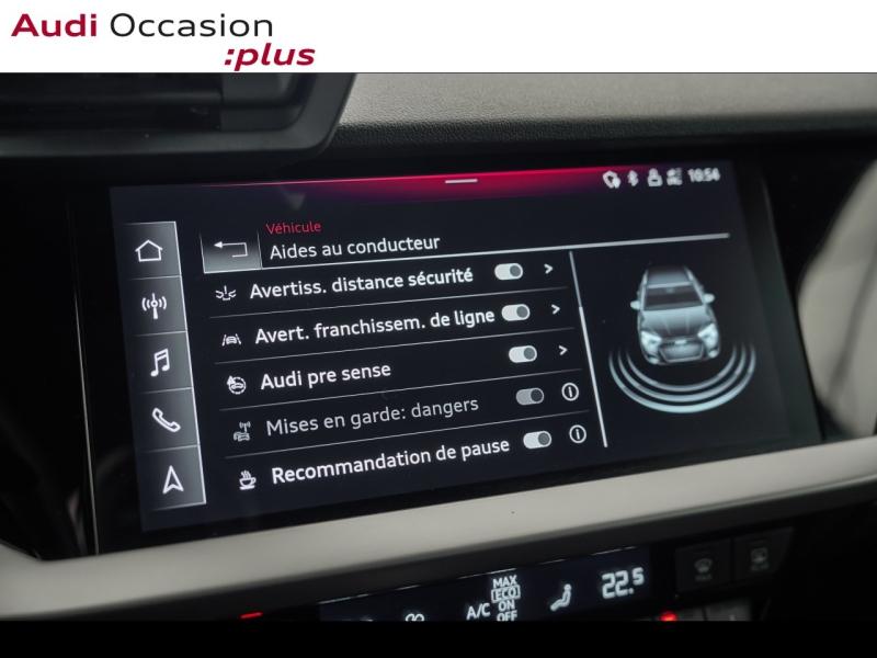 Voitures occasions Audi A3 Sportback S line Montigny-le-Bretonneux