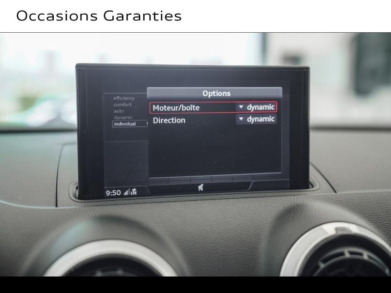 Voitures occasions Audi A3 Sportback S line Montigny-le-Bretonneux