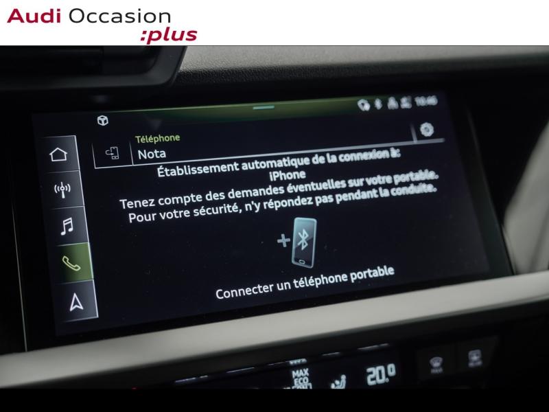 Voitures occasions Audi A3 Sportback S line Montigny-le-Bretonneux