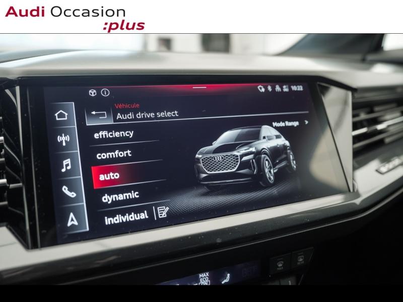Voitures occasions Audi Q4 Sportback e-tron Base Montigny-le-Bretonneux
