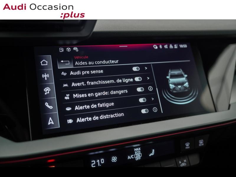 Voitures occasions Audi A3 Sportback S line Montigny-le-Bretonneux