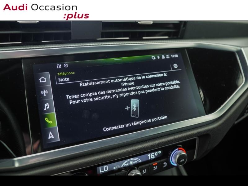 Voitures occasions Audi Q3 Sportback S line Montigny-le-Bretonneux