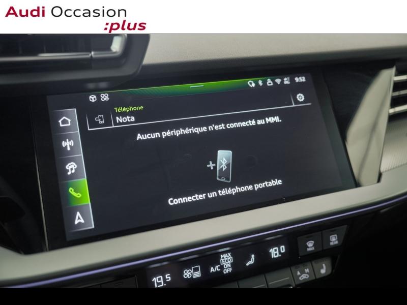 Voitures occasions Audi A3 Sportback S line Montigny-le-Bretonneux
