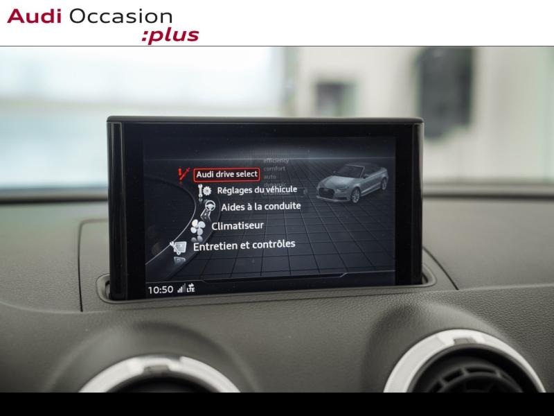 Voitures occasions Audi A3 Cabriolet S line Montigny-le-Bretonneux