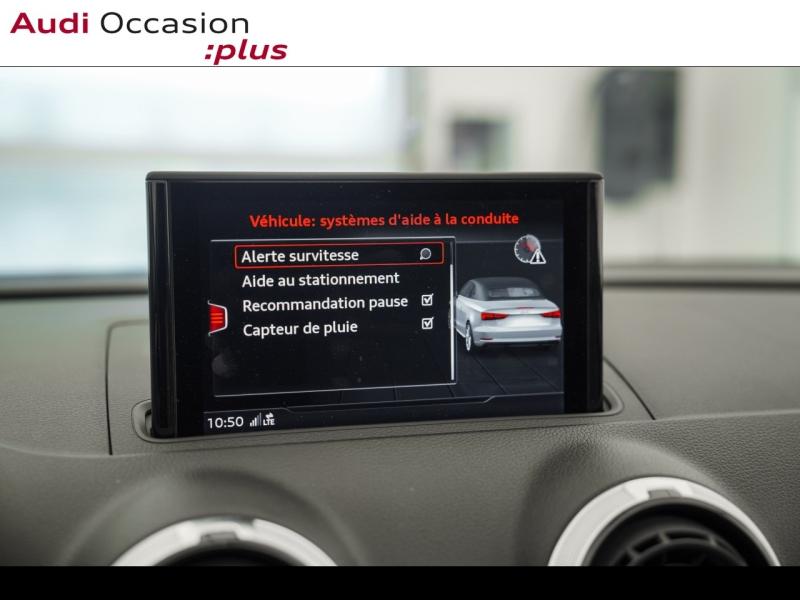 Voitures occasions Audi A3 Cabriolet S line Montigny-le-Bretonneux