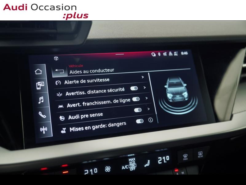 Voitures occasions Audi A3 Sportback S line Montigny-le-Bretonneux