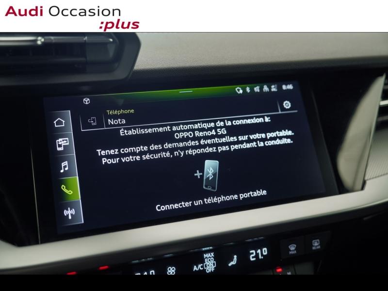 Voitures occasions Audi A3 Sportback S line Montigny-le-Bretonneux