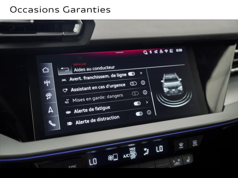 Voitures occasions Audi A3 Sportback S line Montigny-le-Bretonneux