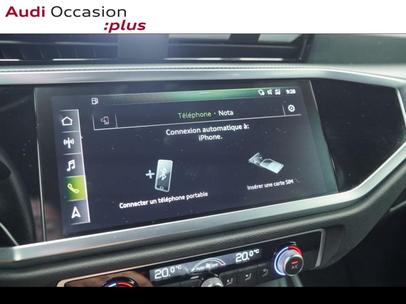 Voitures occasions Audi Q3 Sportback S line Montigny-le-Bretonneux