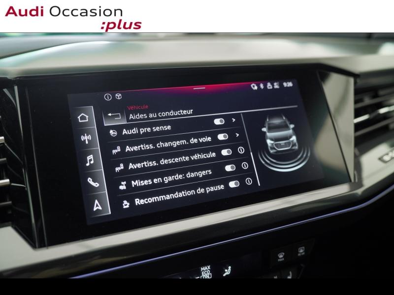 Voitures occasions Audi Q4 e-tron S line Montigny-le-Bretonneux