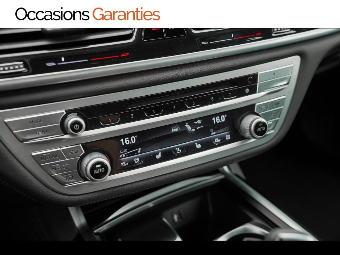 Voitures occasions BMW Série 7 M Sport Montigny-le-Bretonneux