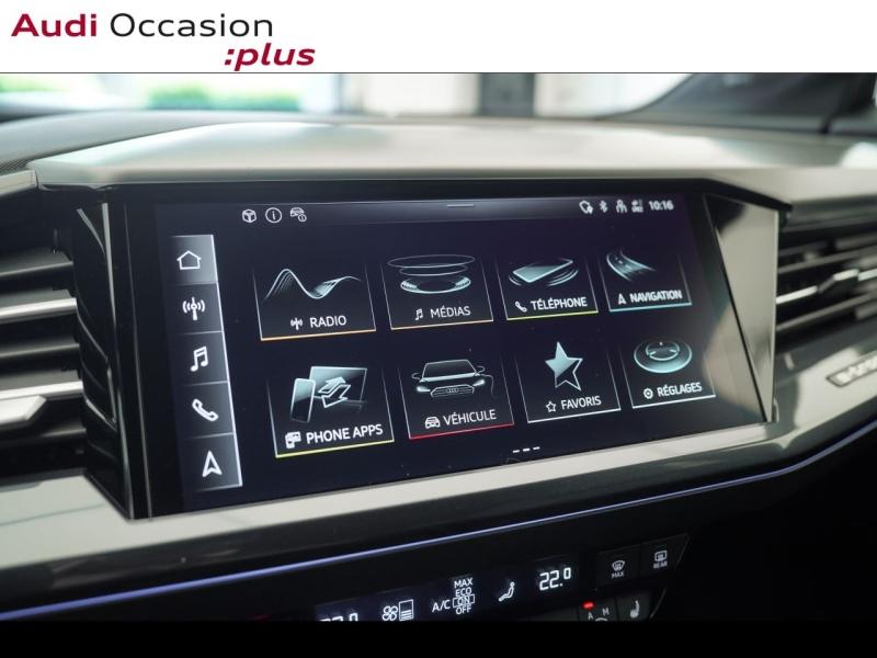 Voitures occasions Audi Q4 Sportback e-tron S line Montigny-le-Bretonneux