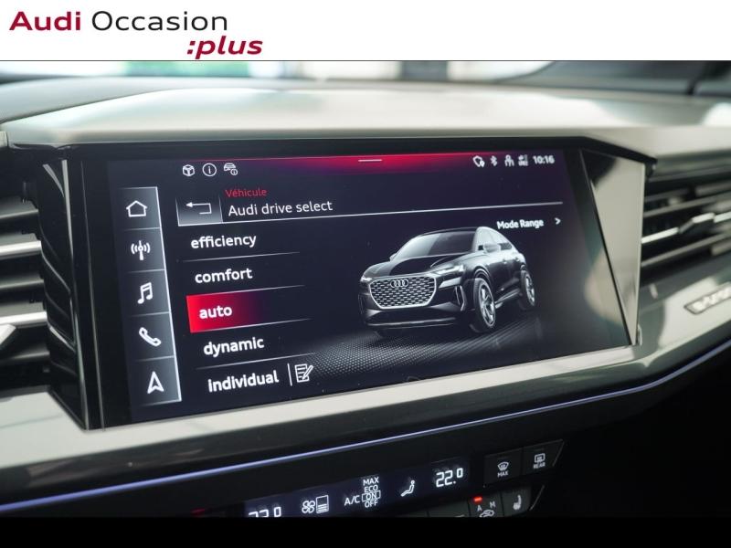 Voitures occasions Audi Q4 Sportback e-tron S line Montigny-le-Bretonneux
