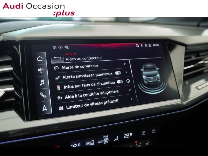 Voitures occasions Audi Q4 Sportback e-tron S line Montigny-le-Bretonneux