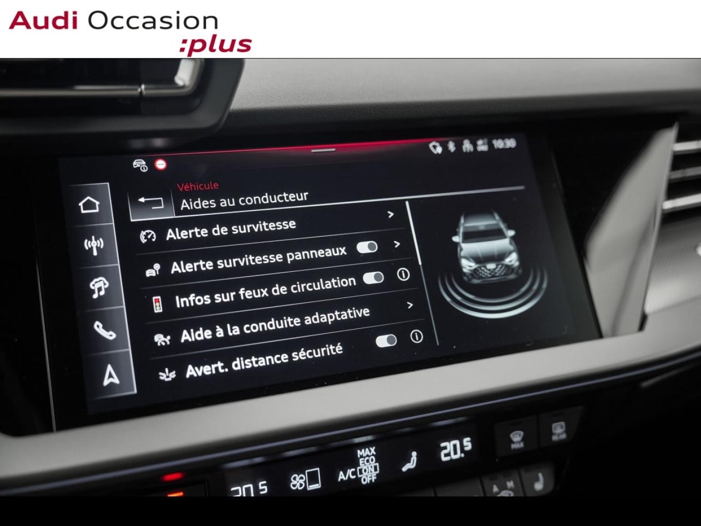 Voitures occasions Audi A3 Sportback S line Montigny-le-Bretonneux