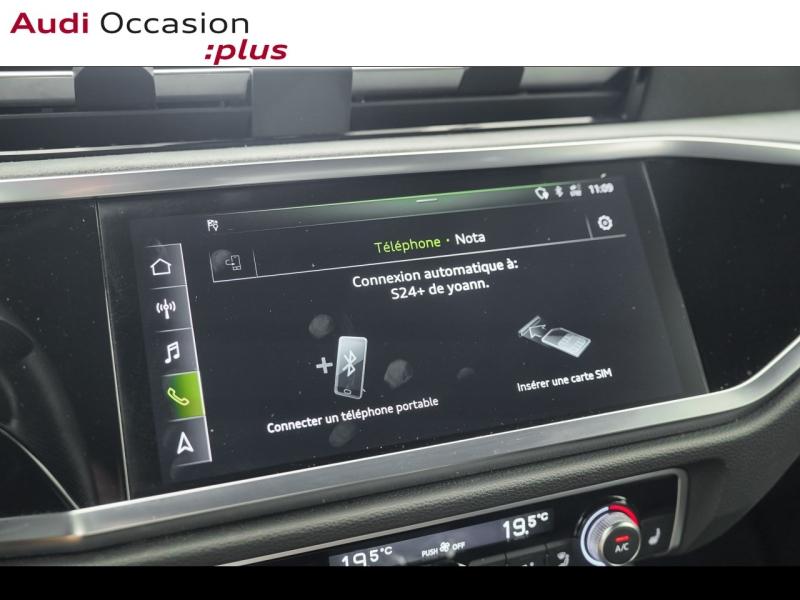 Voitures occasions Audi Q3 Sportback S line Montigny-le-Bretonneux