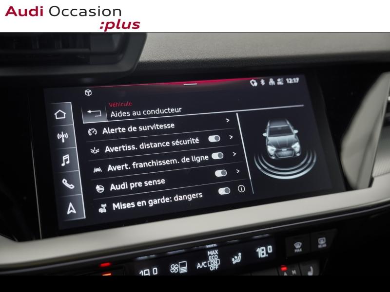 Voitures occasions Audi A3 Sportback S line Montigny-le-Bretonneux