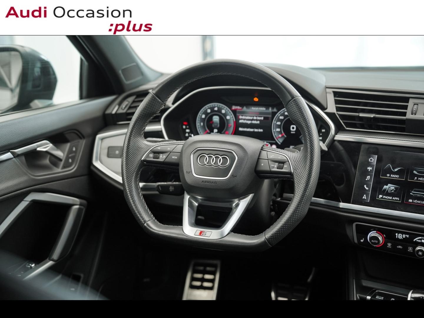 Voitures occasions Audi Q3 Sportback S line Montigny-le-Bretonneux
