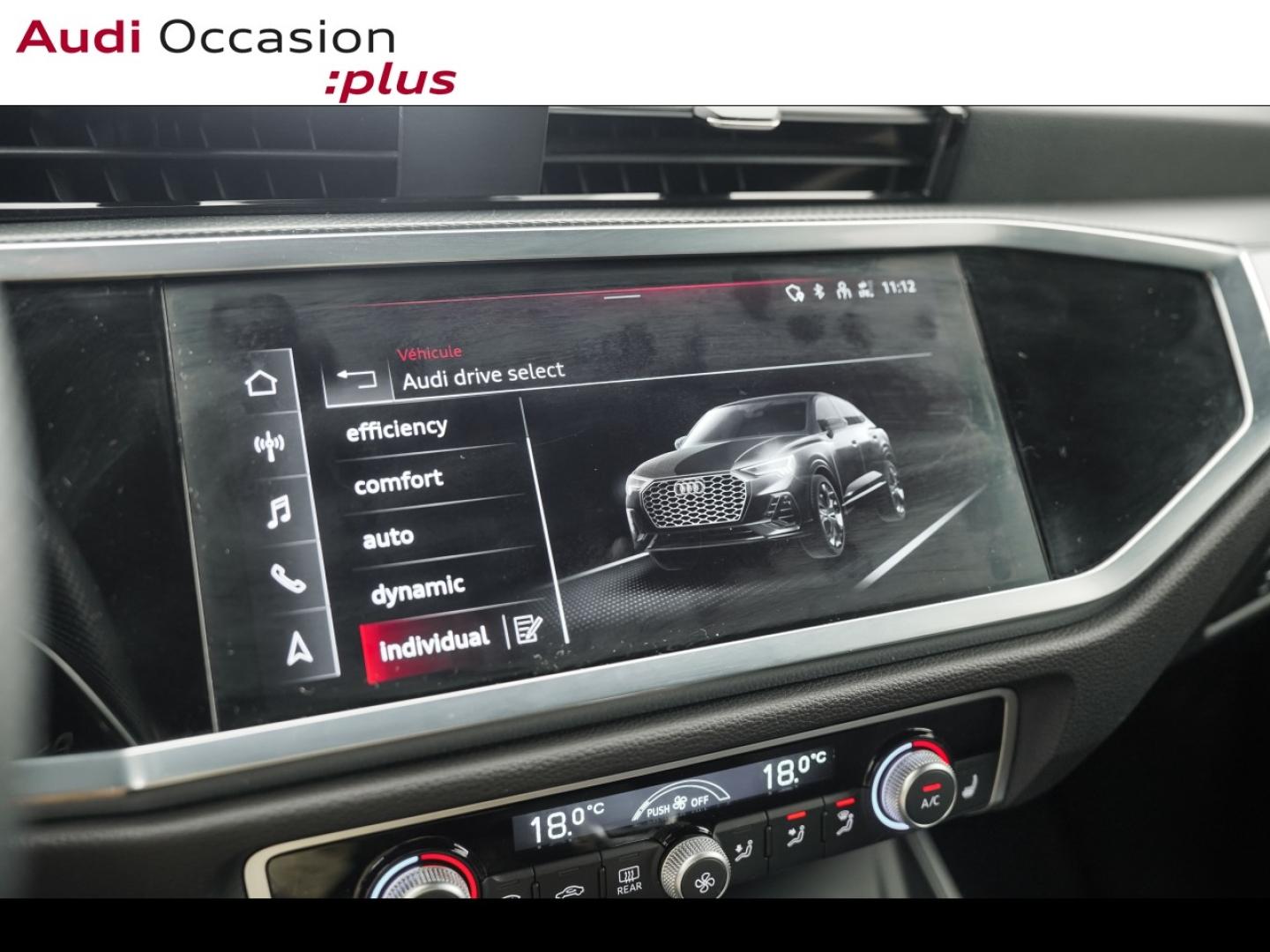 Voitures occasions Audi Q3 Sportback S line Montigny-le-Bretonneux