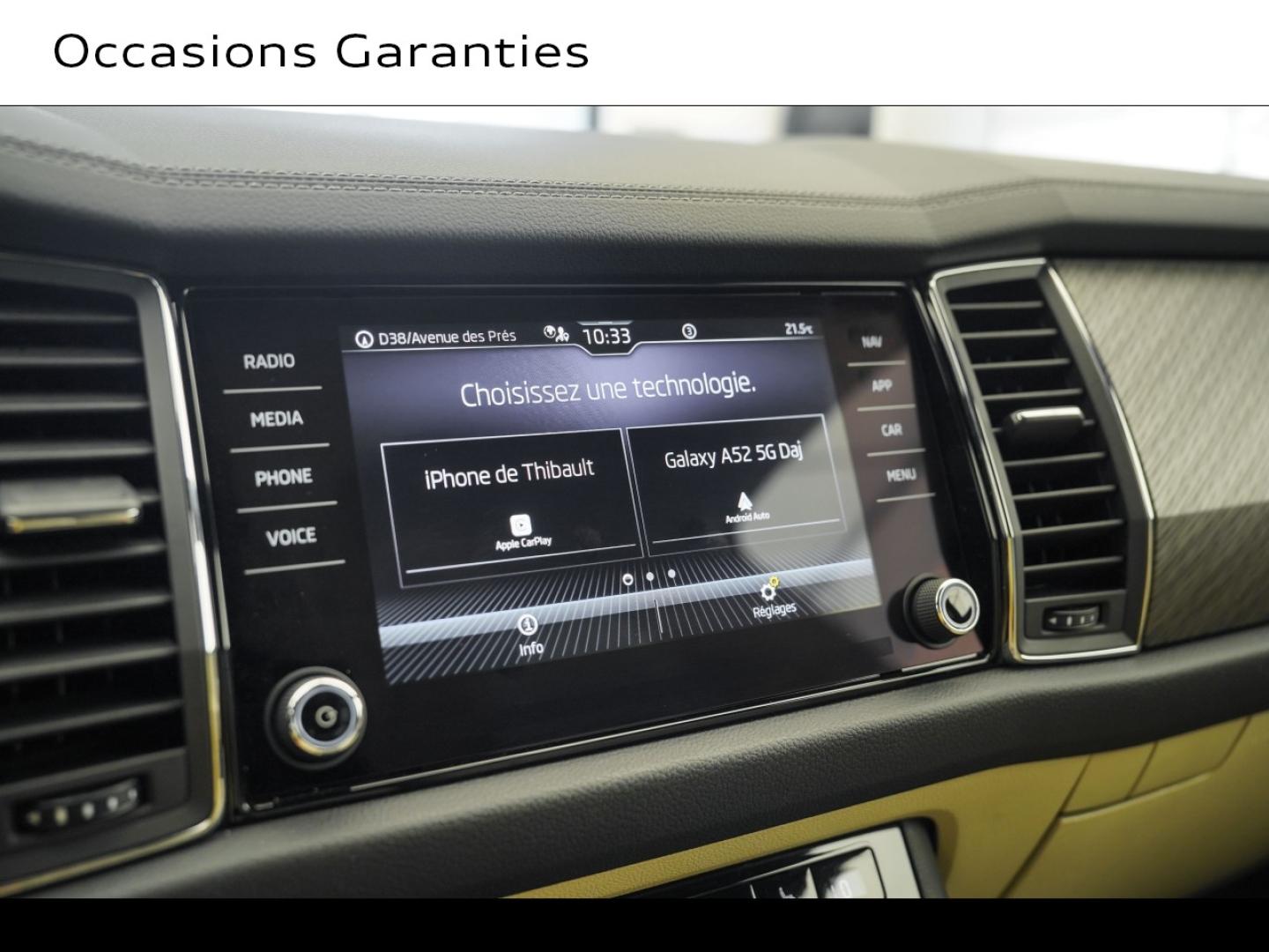 Voitures occasions ŠKODA KODIAQ Style Montigny-le-Bretonneux