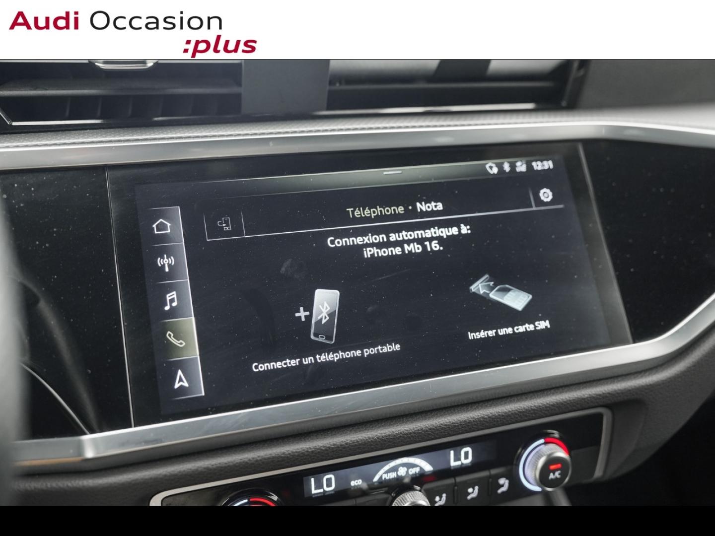 Voitures occasions Audi Q3 Sportback S line Montigny-le-Bretonneux