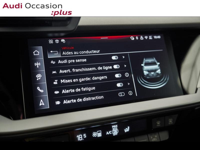 Voitures occasions Audi A3 Sportback S line Montigny-le-Bretonneux