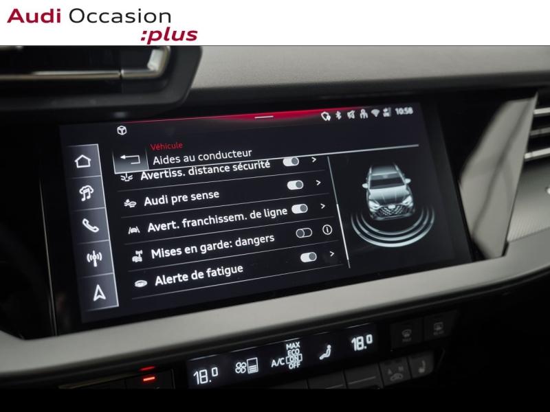 Voitures occasions Audi A3 Sportback S line Montigny-le-Bretonneux