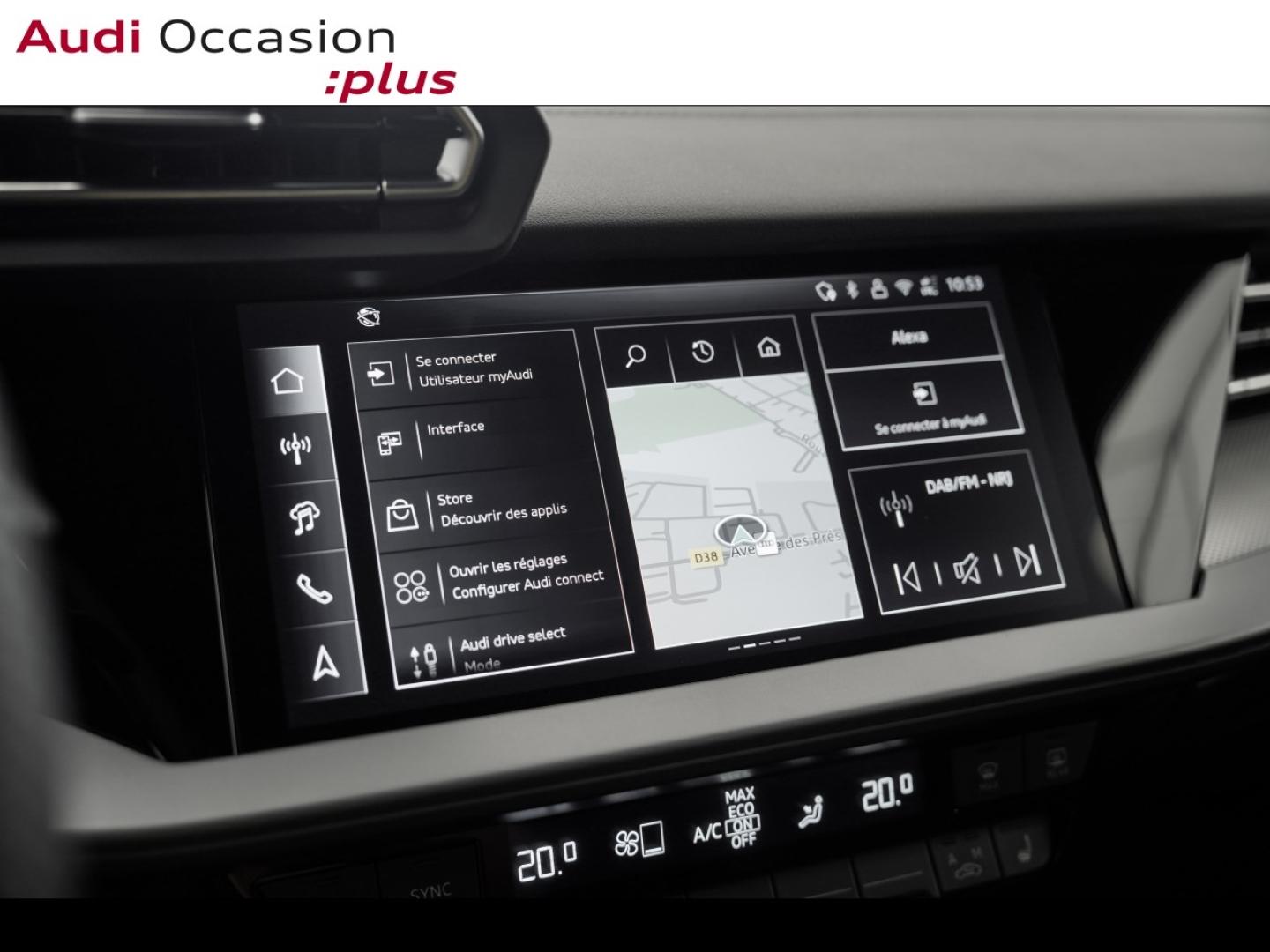 Voitures occasions Audi A3 Sportback S line Montigny-le-Bretonneux