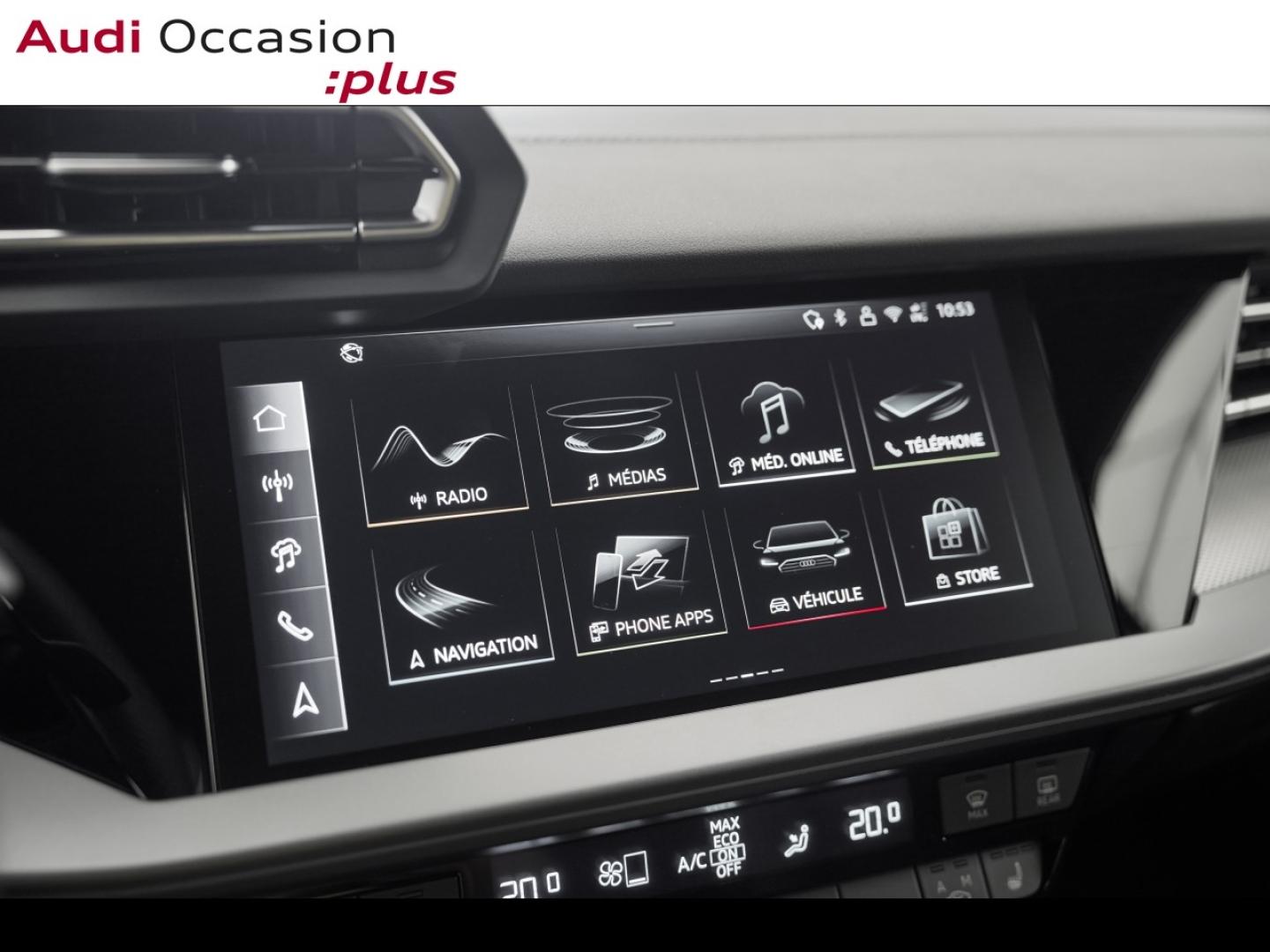 Voitures occasions Audi A3 Sportback S line Montigny-le-Bretonneux