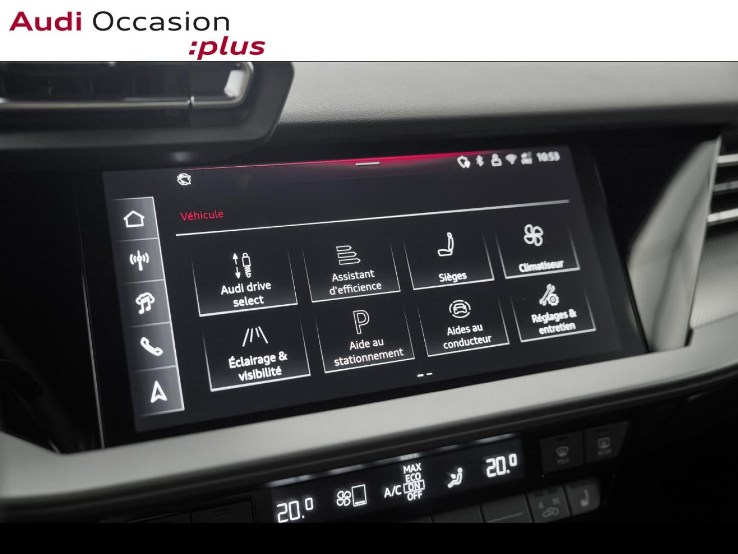 Voitures occasions Audi A3 Sportback S line Montigny-le-Bretonneux