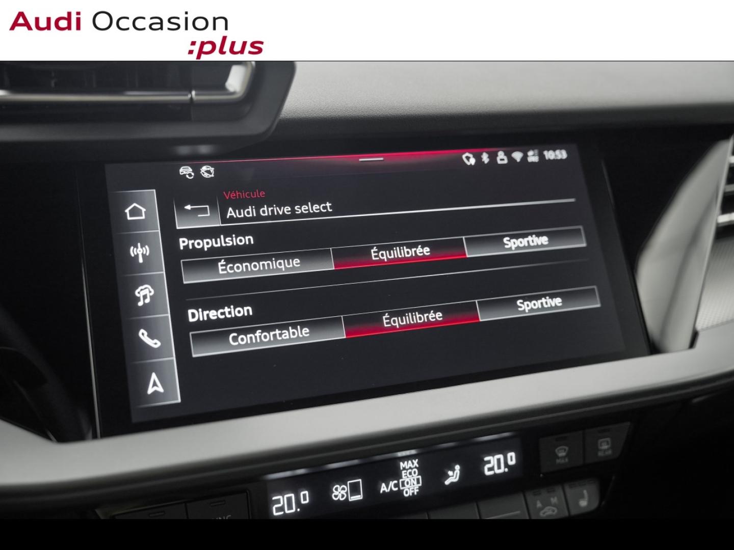 Voitures occasions Audi A3 Sportback S line Montigny-le-Bretonneux