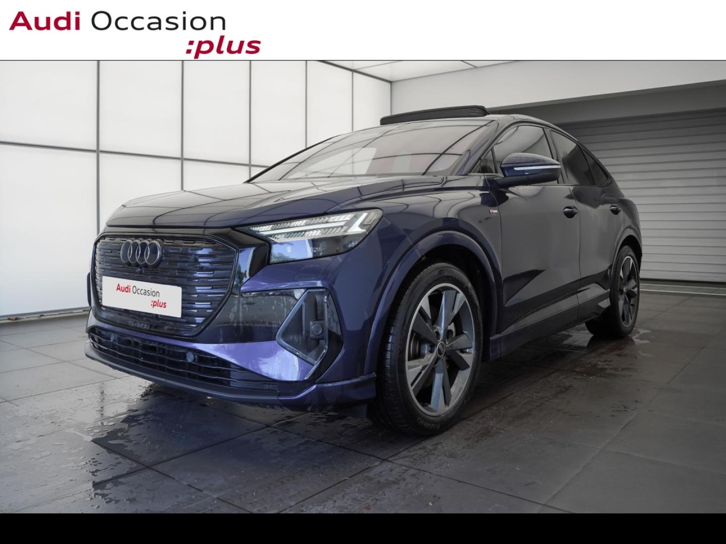 Voitures occasions Audi Q4 Sportback e-tron S line Montigny-le-Bretonneux