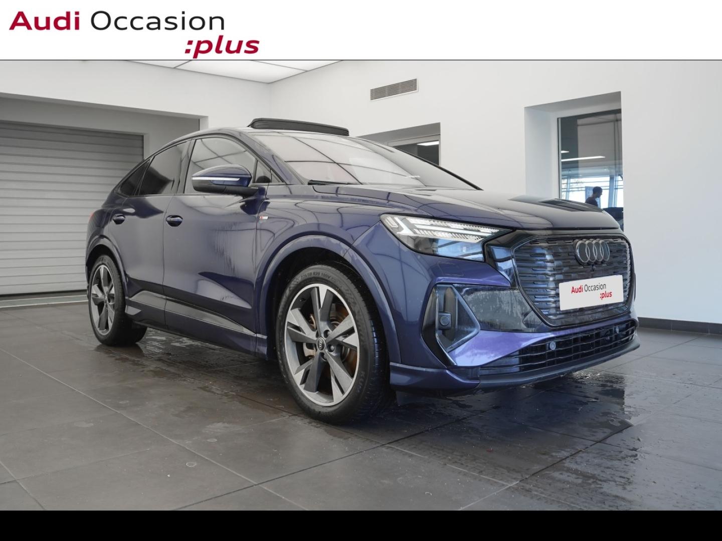 Voitures occasions Audi Q4 Sportback e-tron S line Montigny-le-Bretonneux