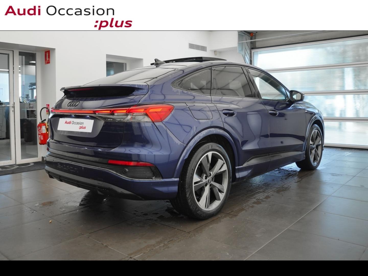 Voitures occasions Audi Q4 Sportback e-tron S line Montigny-le-Bretonneux