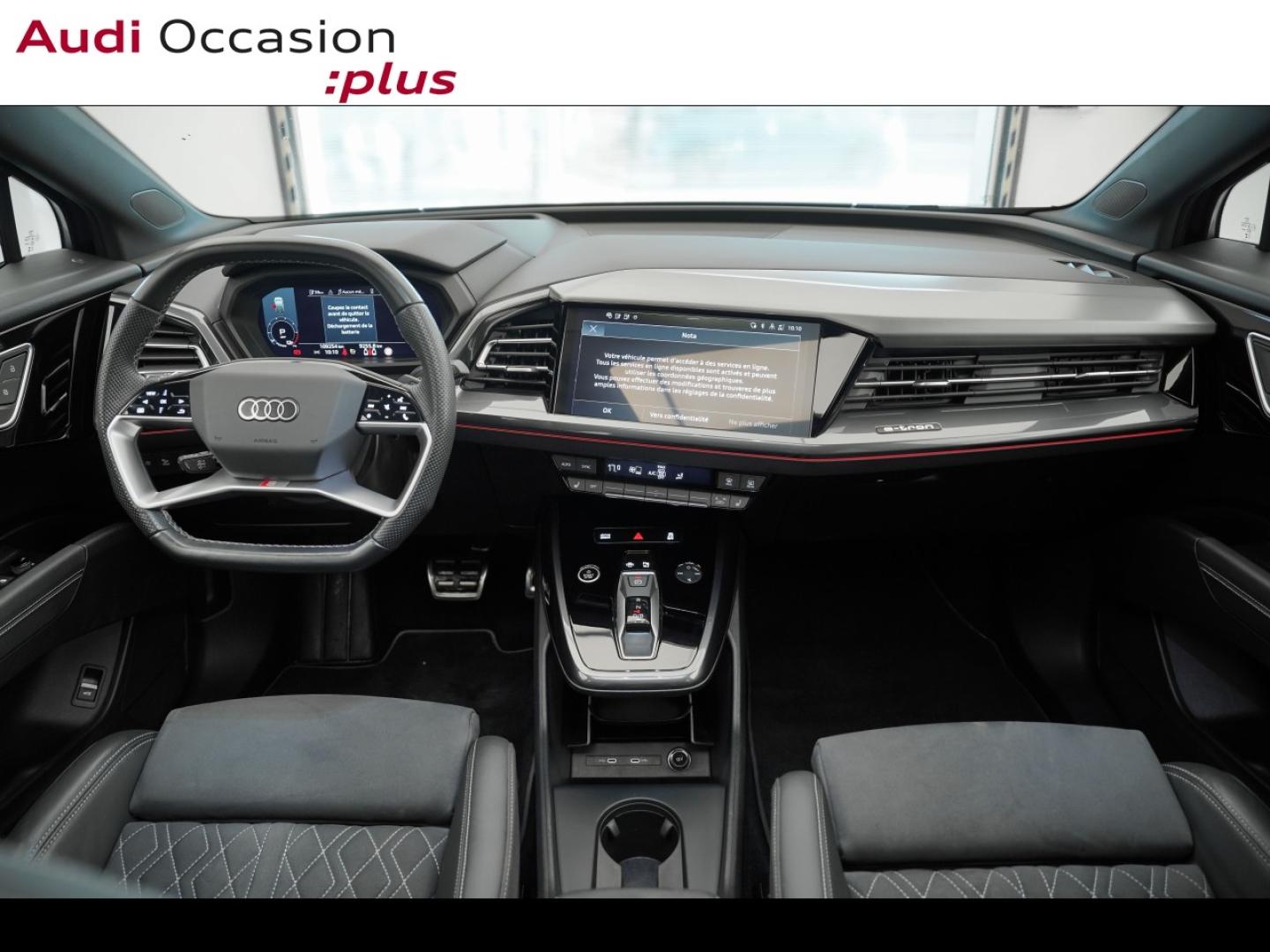 Voitures occasions Audi Q4 Sportback e-tron S line Montigny-le-Bretonneux
