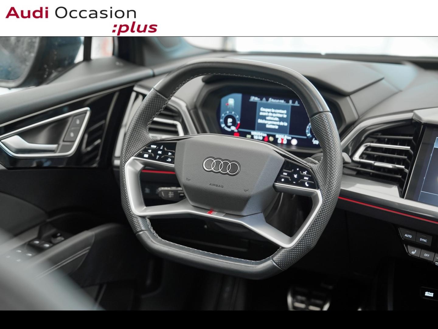Voitures occasions Audi Q4 Sportback e-tron S line Montigny-le-Bretonneux