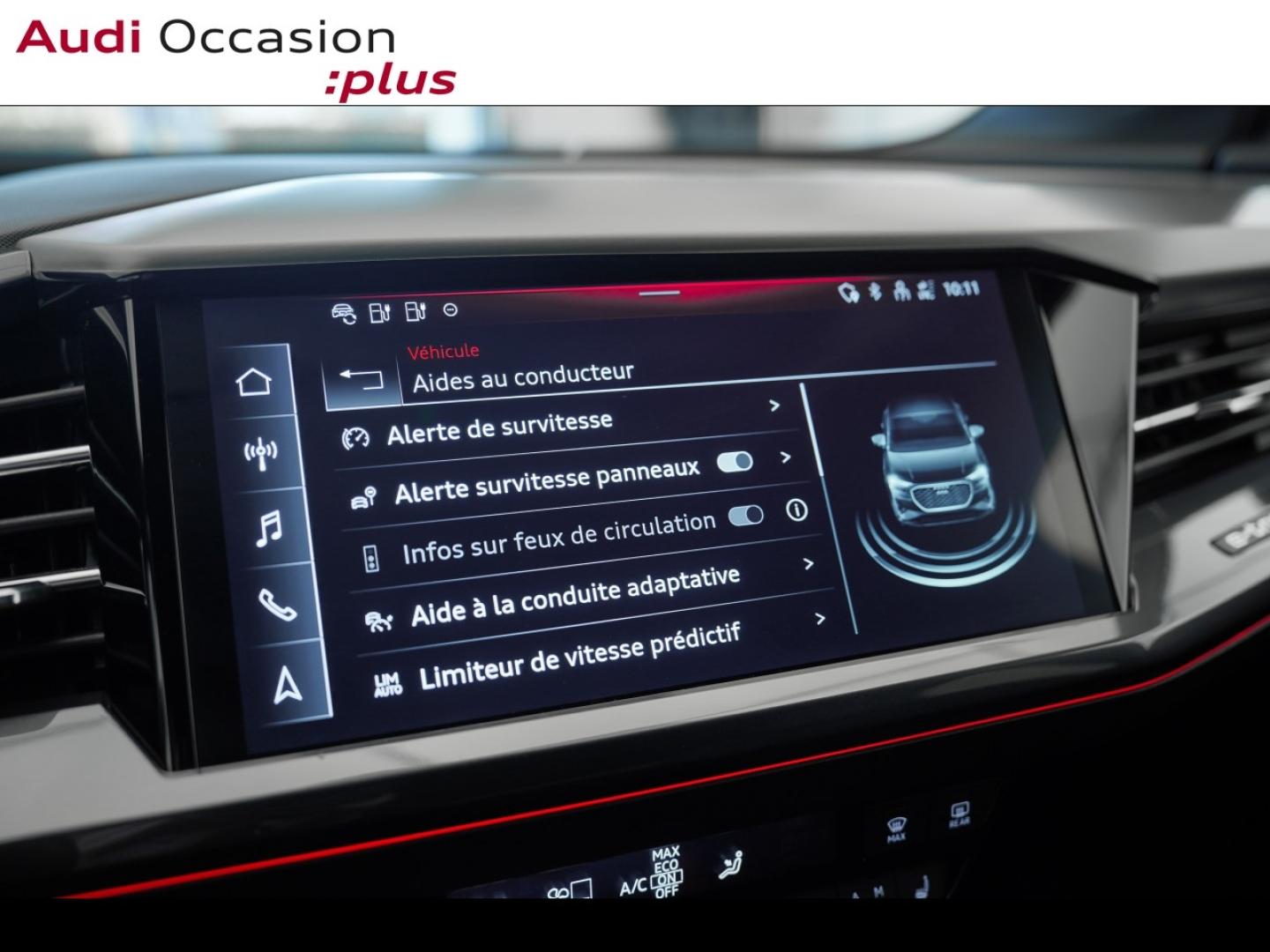 Voitures occasions Audi Q4 Sportback e-tron S line Montigny-le-Bretonneux