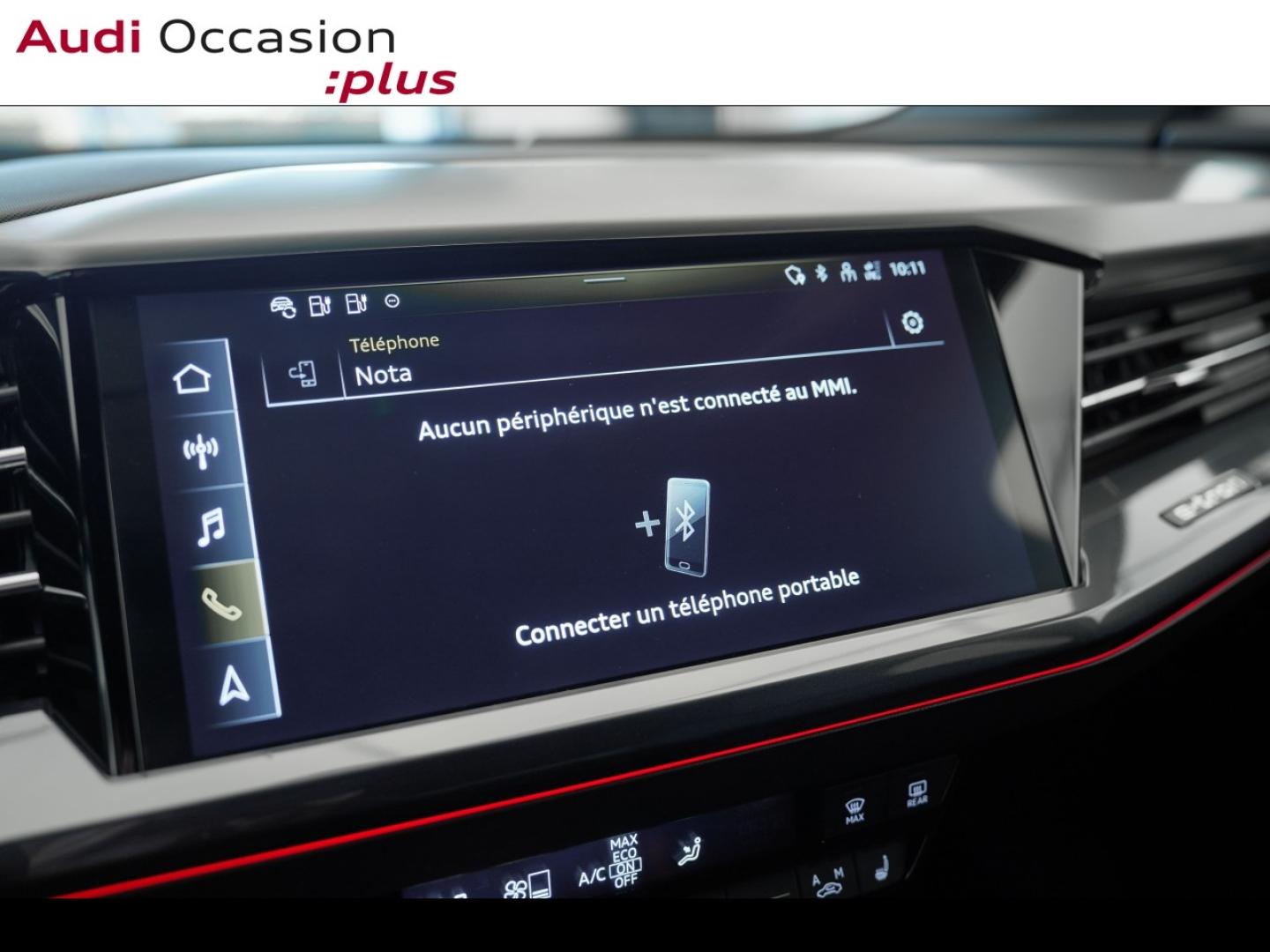 Voitures occasions Audi Q4 Sportback e-tron S line Montigny-le-Bretonneux