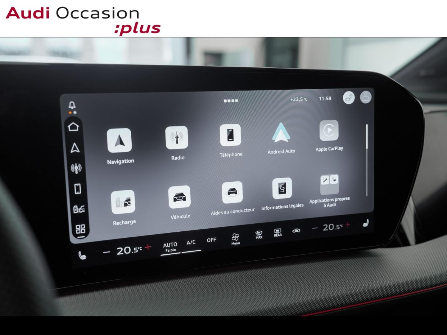 Voitures occasions Audi Q4 Sportback e-tron Base Montigny-le-Bretonneux