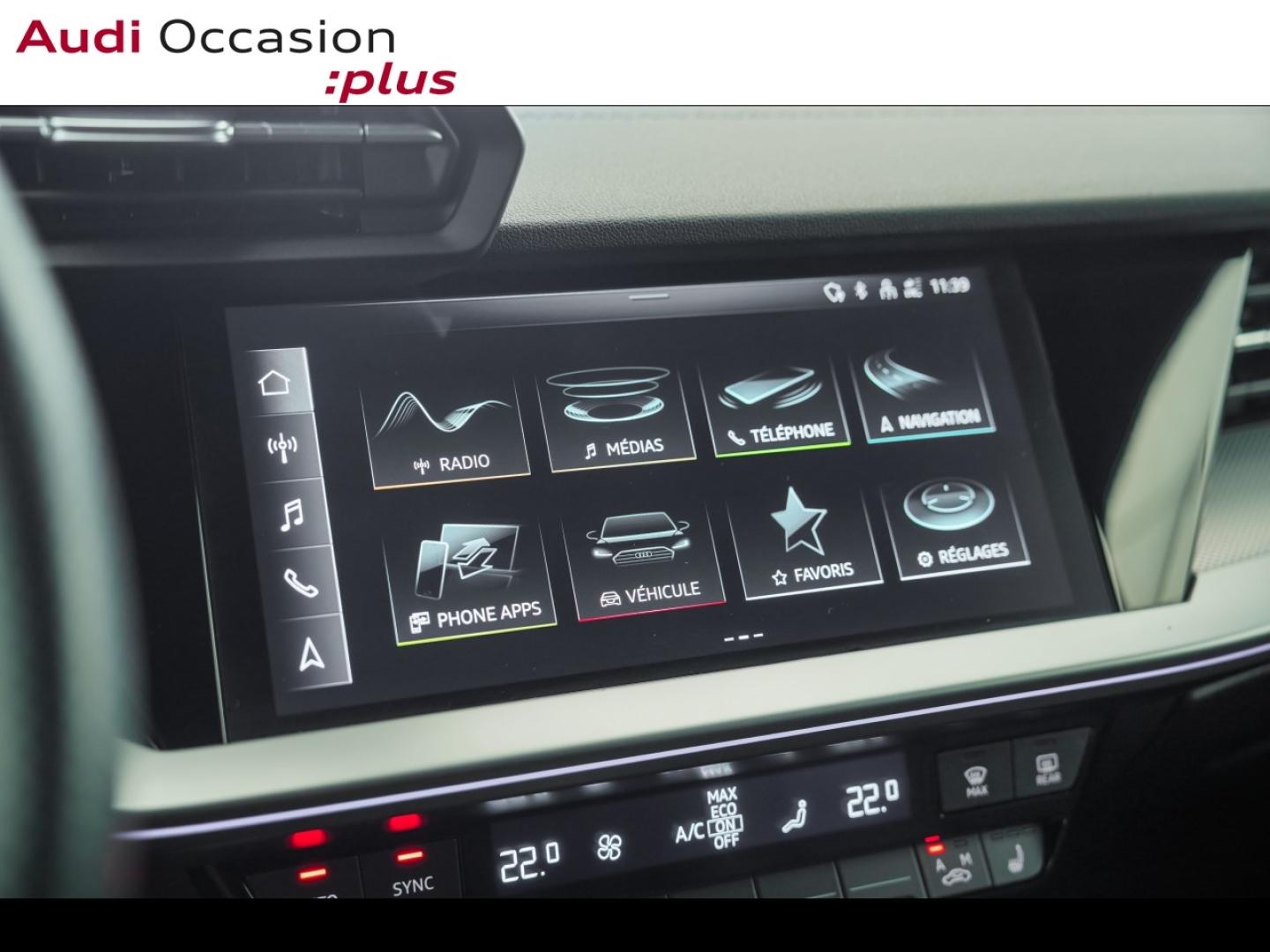 Voitures occasions Audi A3 Sportback S line Montigny-le-Bretonneux