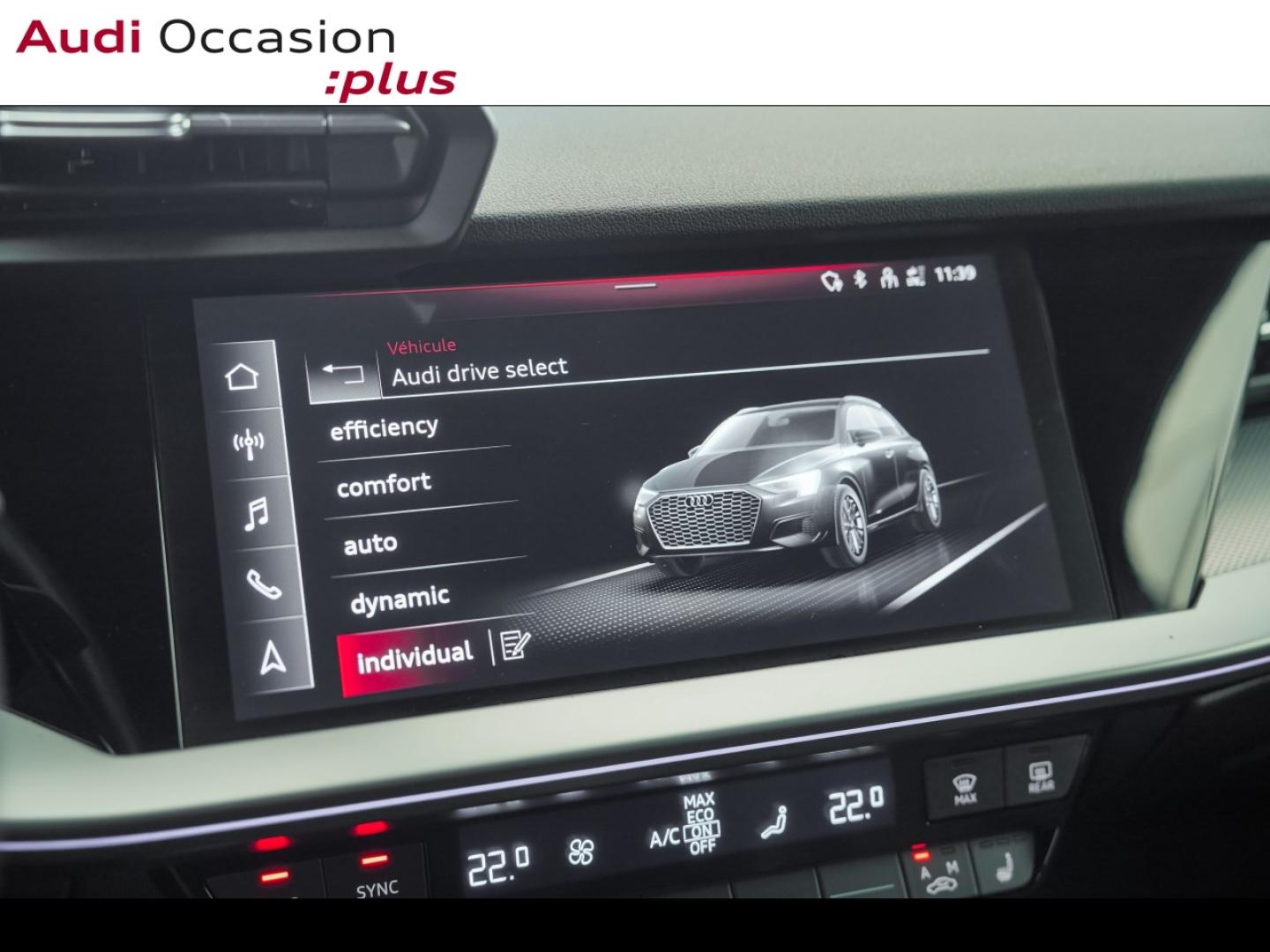 Voitures occasions Audi A3 Sportback S line Montigny-le-Bretonneux