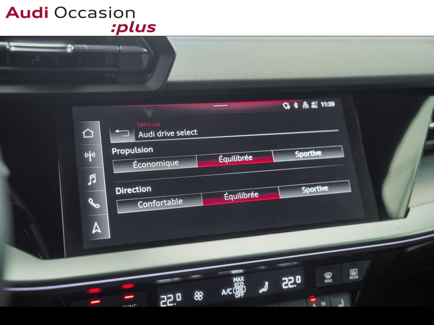 Voitures occasions Audi A3 Sportback S line Montigny-le-Bretonneux