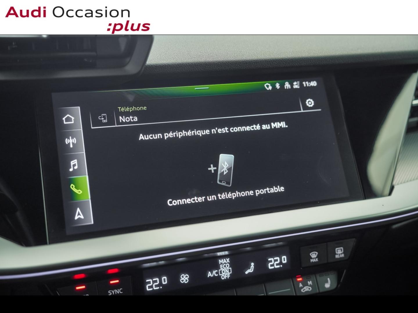 Voitures occasions Audi A3 Sportback S line Montigny-le-Bretonneux