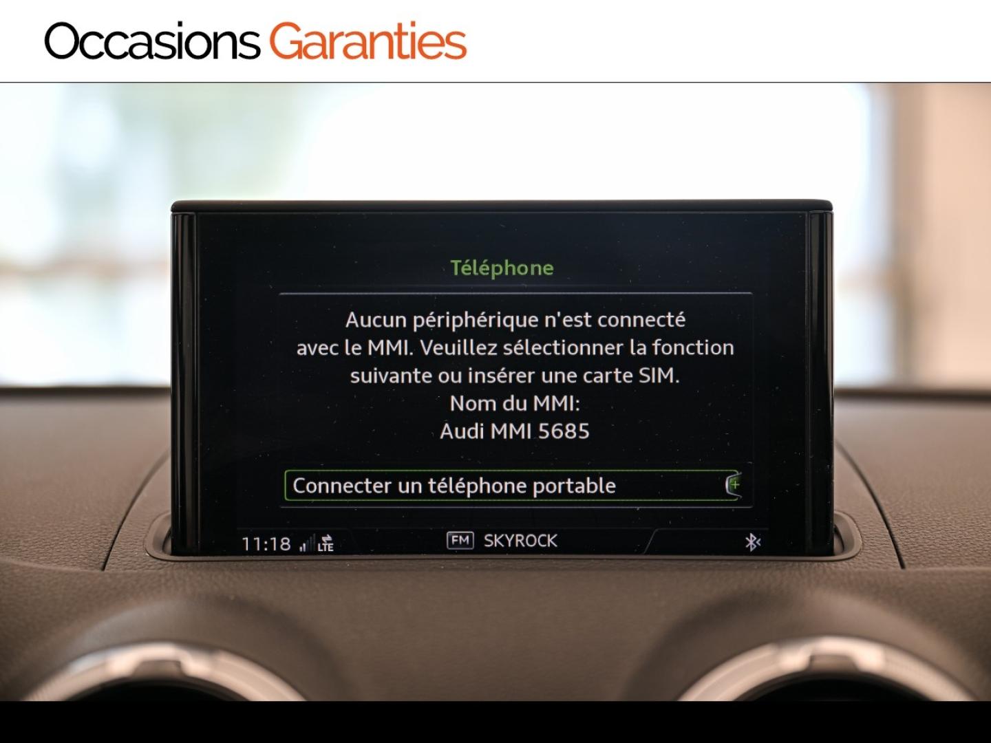 Voitures occasions Audi A3 Sportback Design luxe Montigny-le-Bretonneux